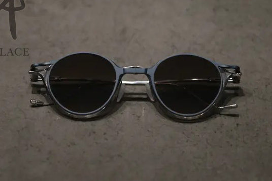 Rigards RG1038 series collection detachable double-layer plain sunglasses RG-RG1038ST-YHL F silver frame + ink clip frame + green step dark lens